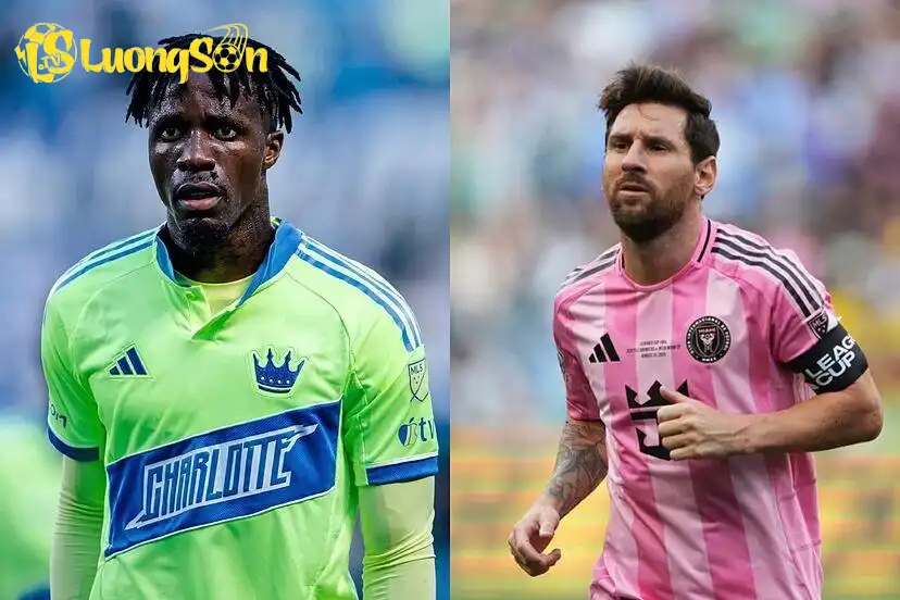 Wilfried Zaha bày tỏ sự tôn trọng cho Messi trước trận đấu Charlotte FC và Inter Miami Wilfried Zaha bày tỏ sự tôn trọng cho Messi trước trận đấu Charlotte FC và Inter Miami
