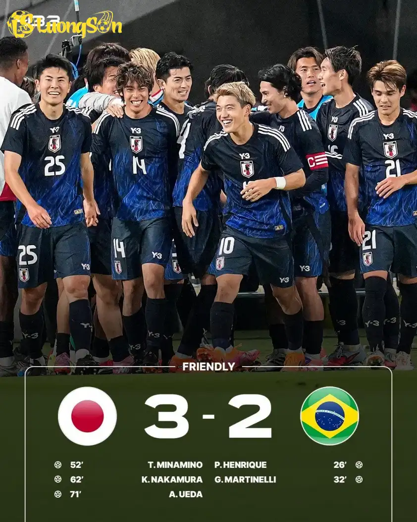 Nhật Bản lội ngược dòng ngoạn mục trước Brazil Nhật Bản lội ngược dòng ngoạn mục trước Brazil